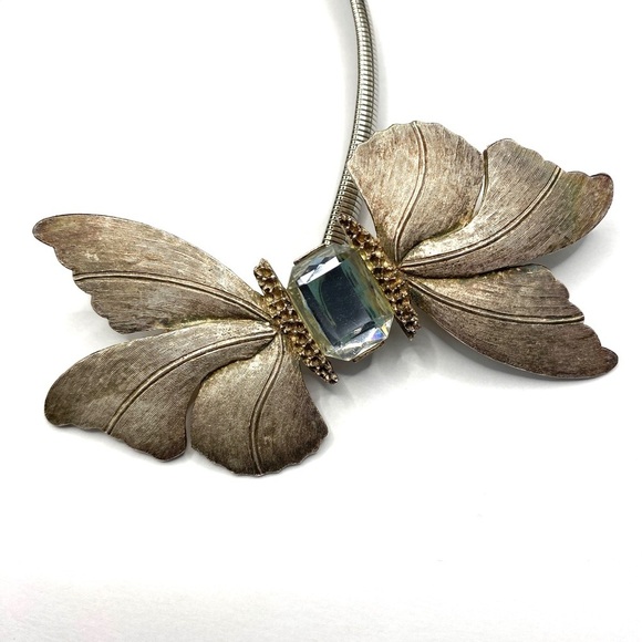 Silver Tone Flower Stretch Belt - Picture 7 of 10